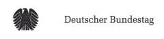 Bildwortmarke: Deutscher Bundestag